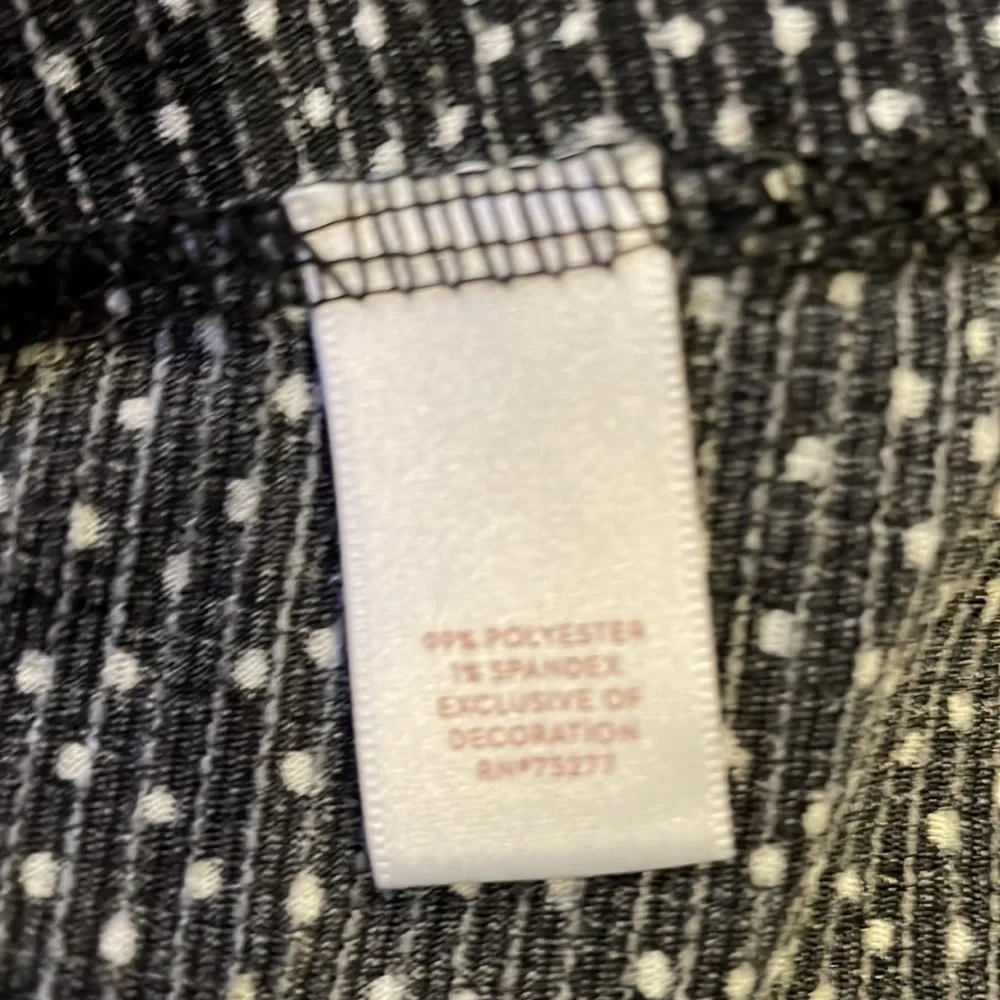 Lauren Conrad split sleeve polka dot blouse - Picture 7 of 7